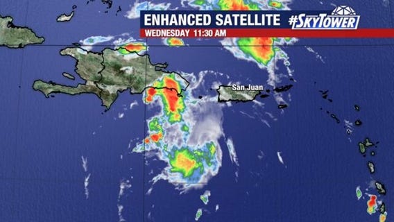 Afternoon update on Tropical Storm Fred