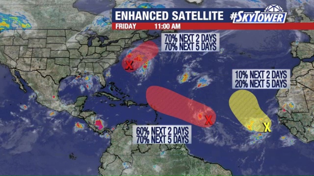 Today?s tropical weather forecast