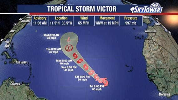 Today?s tropical weather forecast