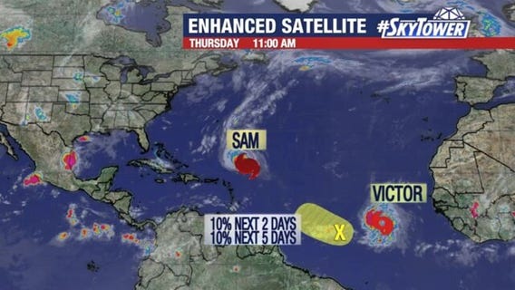 Hurricane Sam and Tropical Storm Victor Update; September 30, 2021