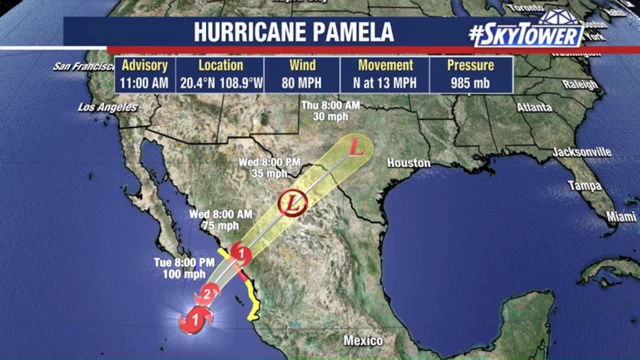 Today?s tropical weather forecast