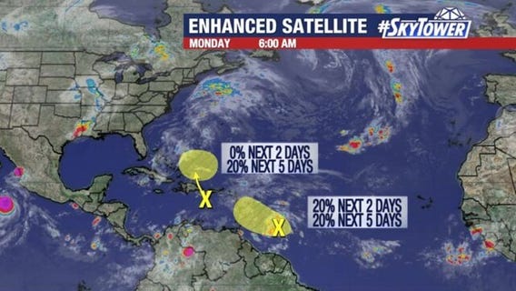 Today?s tropical weather forecast