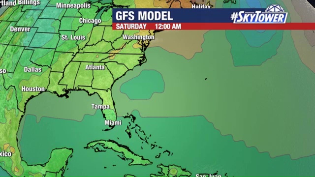 Today's tropical weather forecast