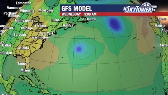 Today's tropical weather forecast