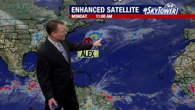 Today's tropical weather forecast