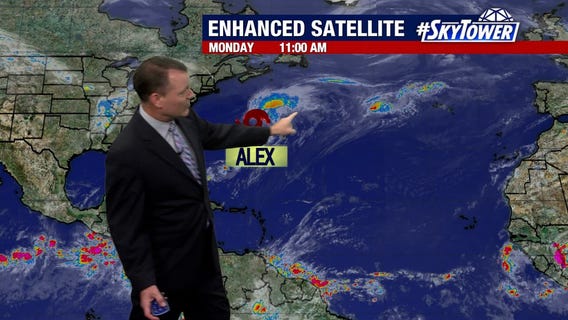 Today's tropical weather forecast