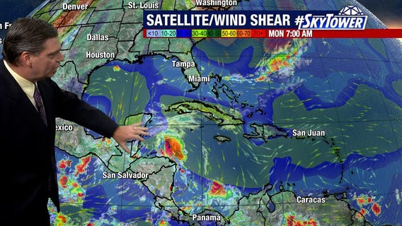 Today's tropical weather forecast