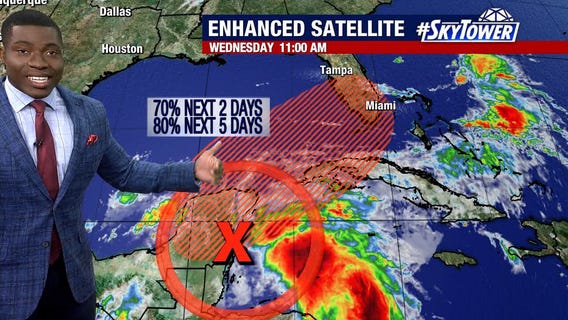 Today?s tropical weather forecast