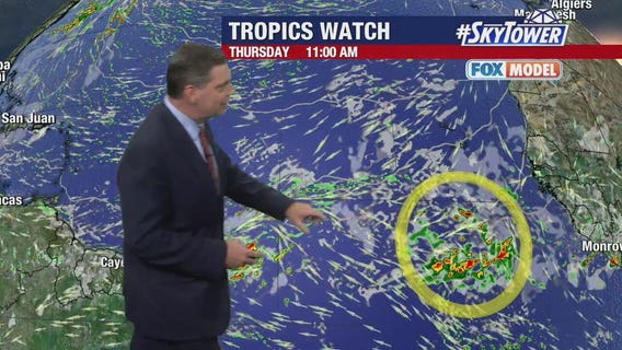 Today's tropical weather forecast