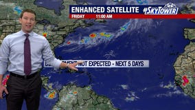 Today's tropical weather forecast