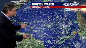 Today's tropical weather forecast