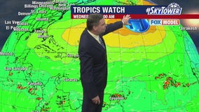 Today's tropical weather forecast