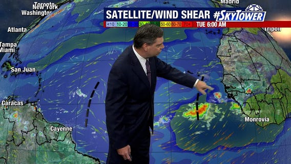 Today's tropical weather forecast