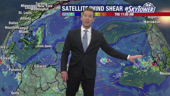 Today's tropical weather forecast