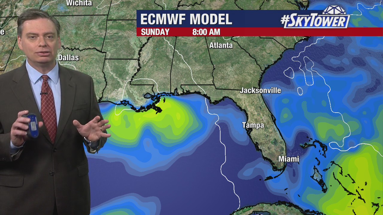 Today's tropical weather forecast