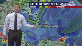 Today's tropical weather forecast