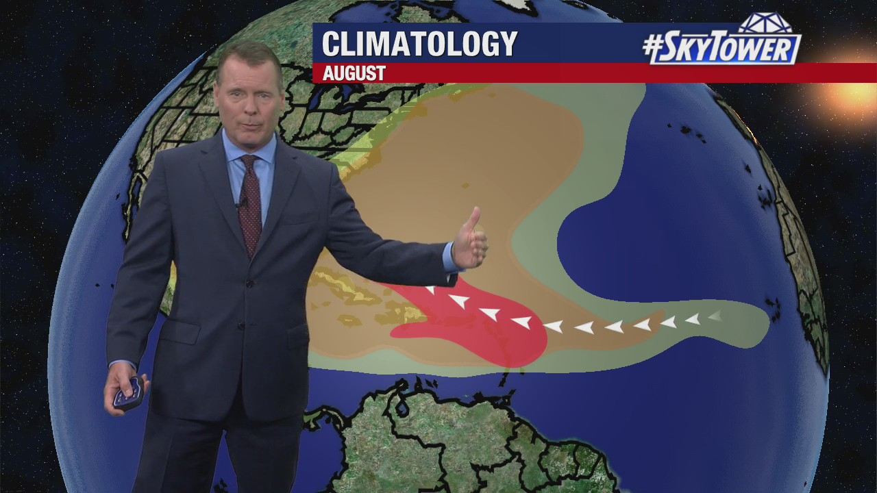 Today's tropical weather forecast