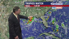 Today's tropical weather forecast