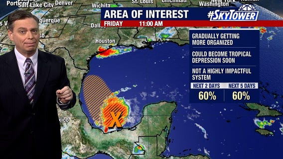Today's tropical weather forecast