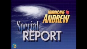 From 1992: Roy Leep's Hurricane Andrew weather cut-in