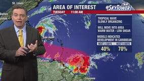 Today's tropical weather forecast