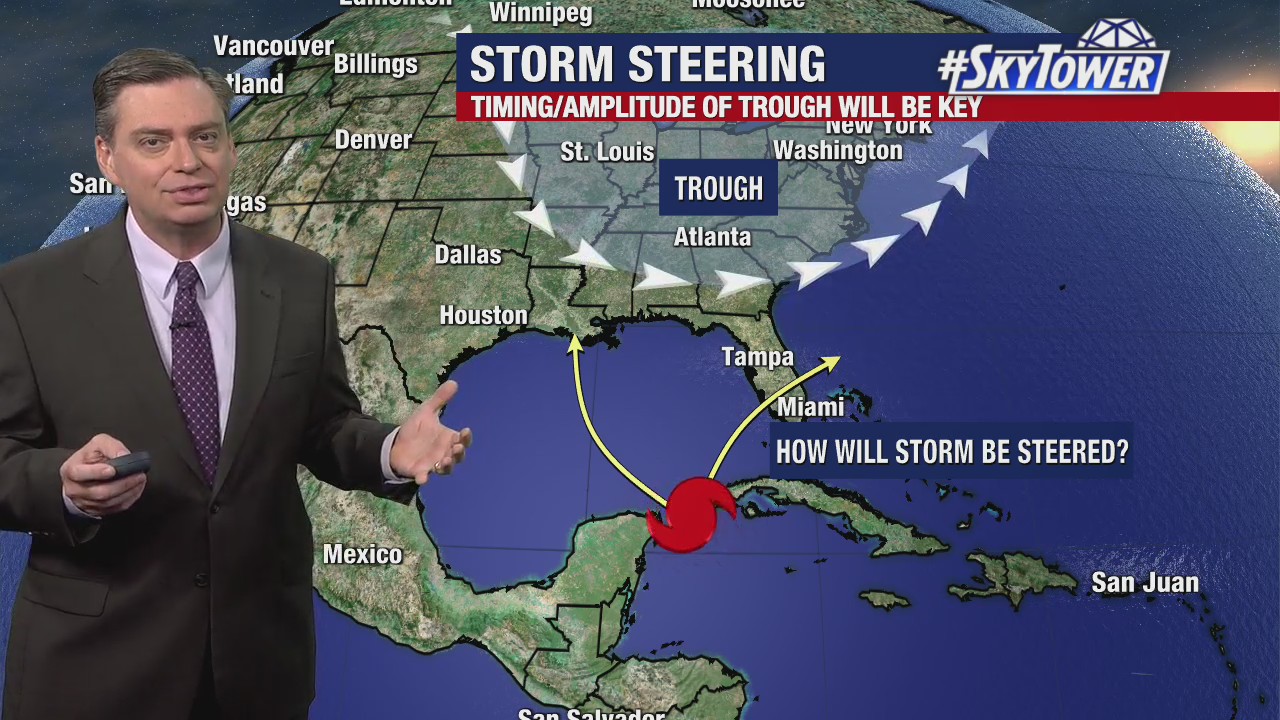 Today's tropical weather forceast