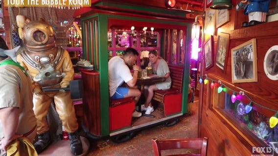 Inside the Bubble Room