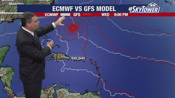 Today's tropical weather forecast