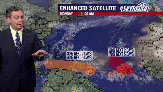 Today's tropical weather update