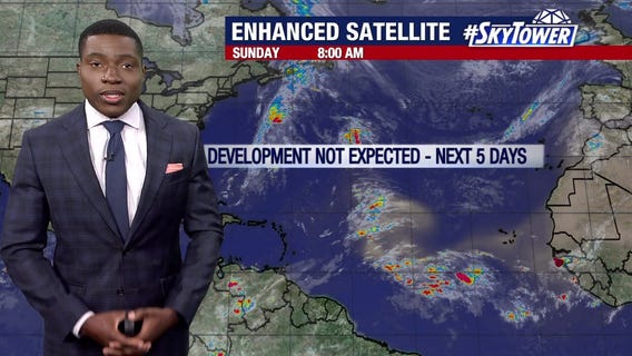 Today's tropical weather forecast