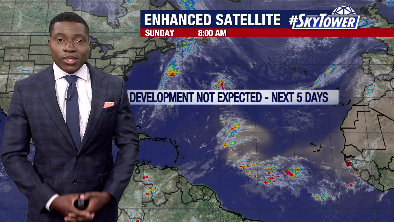 Today's tropical weather forecast