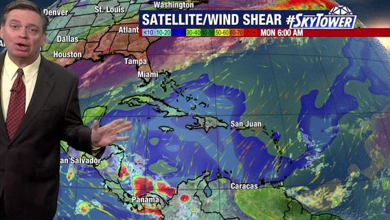 Today's tropical weather forecast