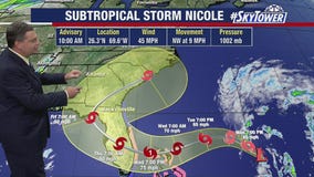 Today's tropical weather forecast