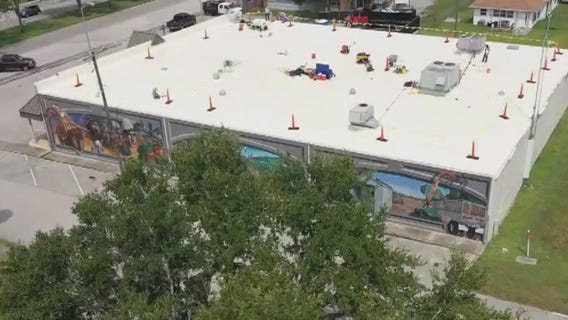 Drone Zone: Murals of Lake Placid