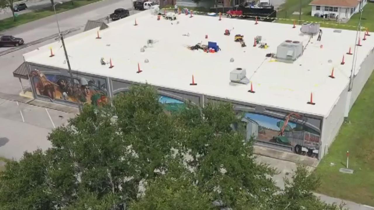 Drone Zone: Murals of Lake Placid