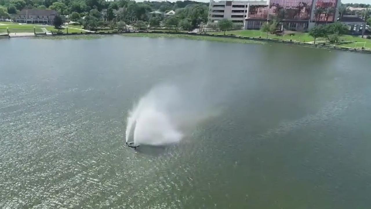 Drone Zone: Lake Mirror in Lakeland