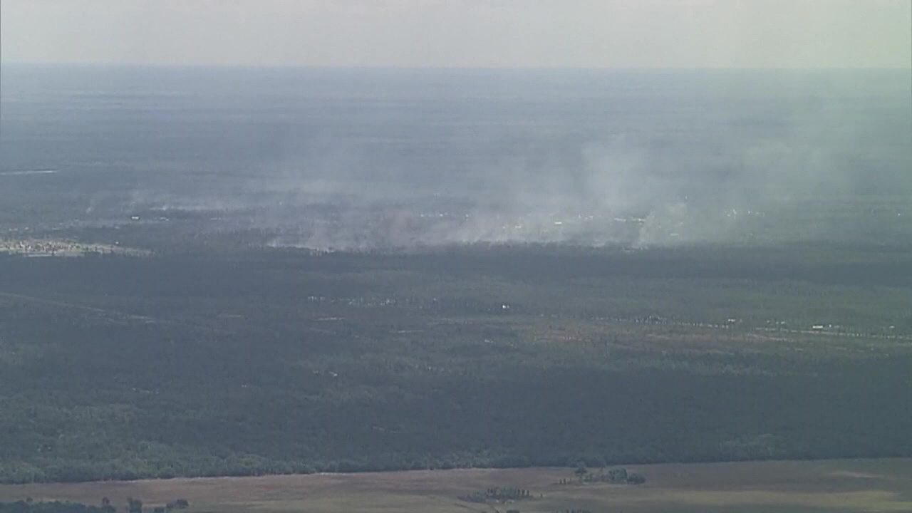 Massive fire in Polk County burns more than 650 acres | FOX 13 Tampa Bay