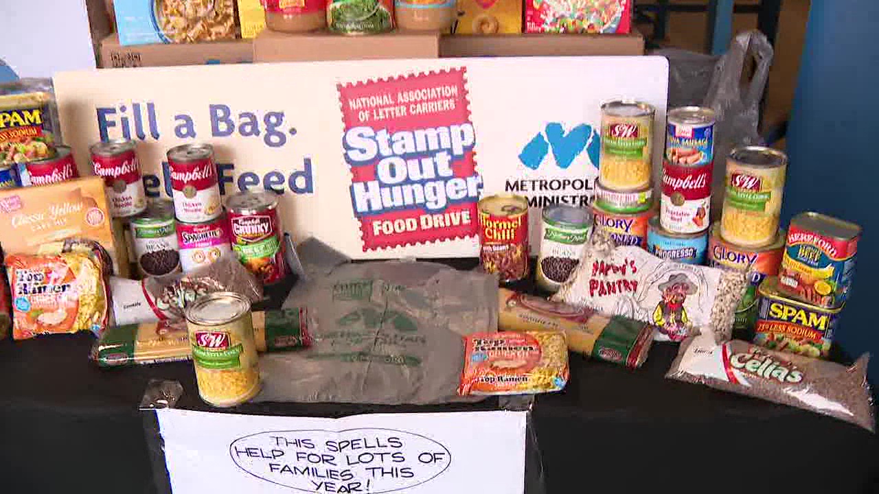 Help ?stamp out hunger? on Saturday