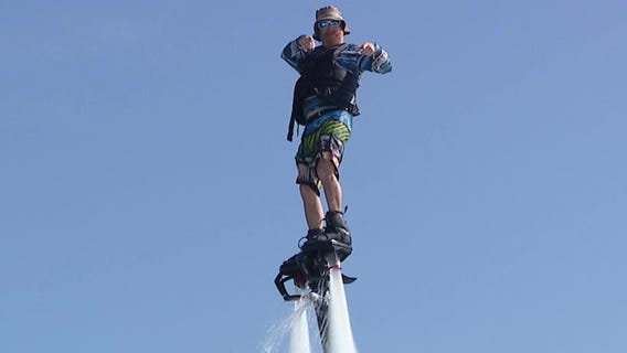 Flyboard Surf Club providing unique flying experience