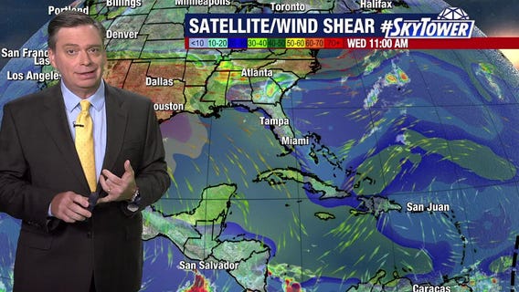 Hostile conditions keep tropics quiet