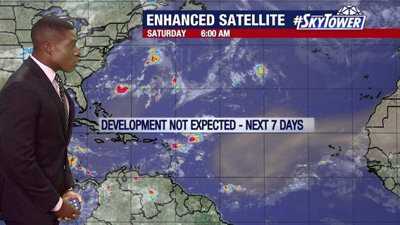 Tropics activity remains quiet