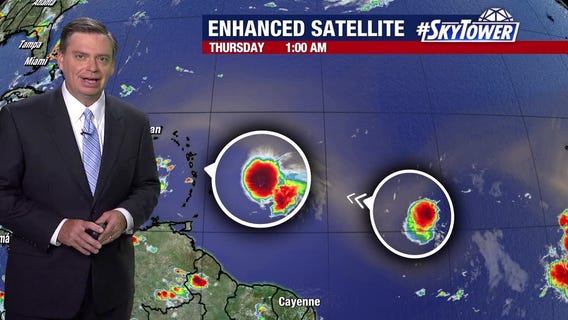 TD 4 forms; Bret remains just shy of a hurricane