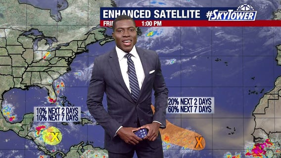 Two tropical waves have chance of forming