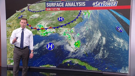 Sunday night forecast