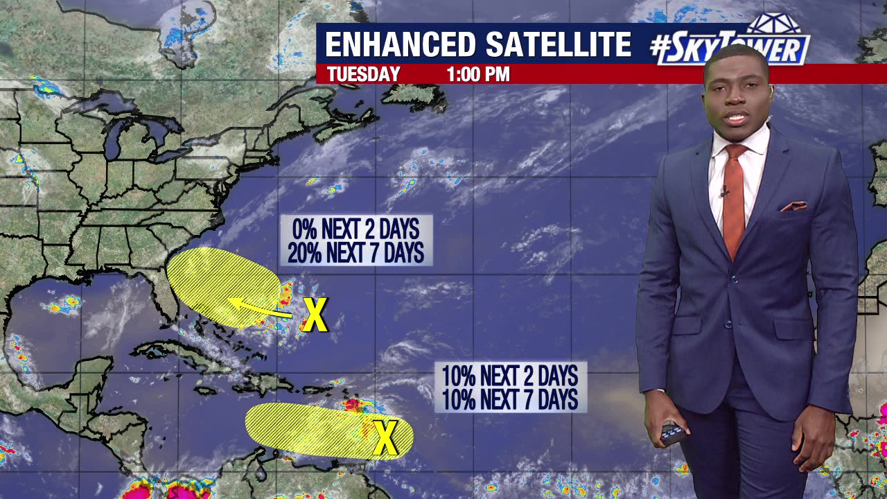 Tropical disturbance in Atlantic may bring rain to Florida