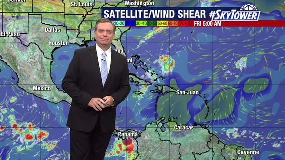 Tropics stay quiet as Saharan air continues across Atlantic