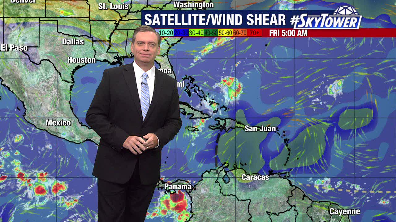 Tropics stay quiet as Saharan air continues across Atlantic