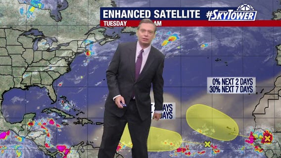 Tropical activity starting to increase