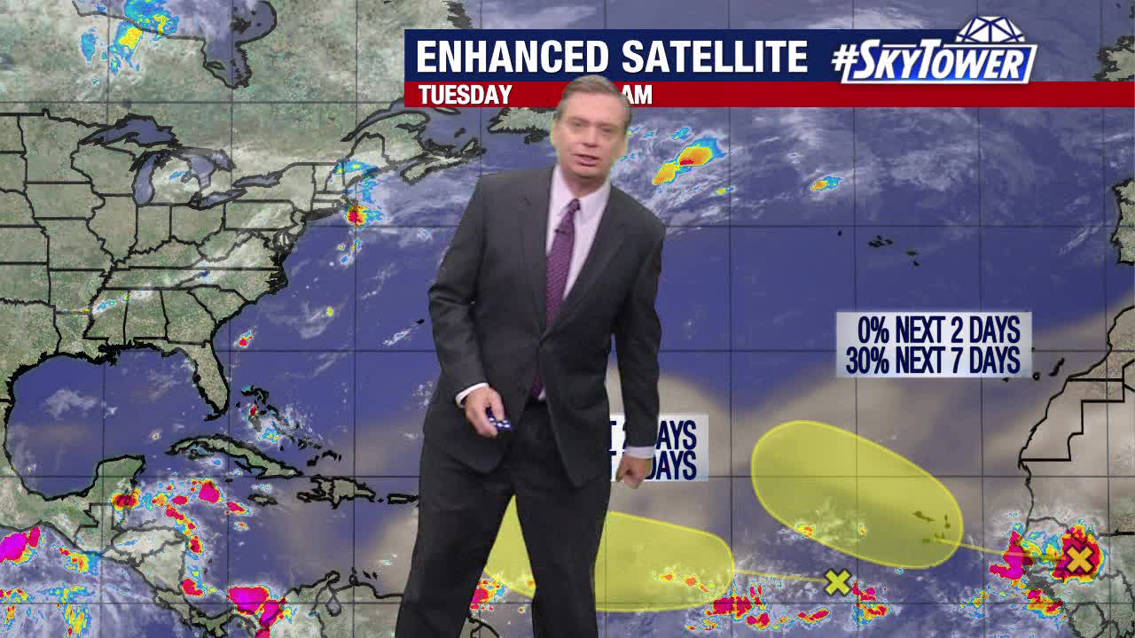 Tropical activity starting to increase