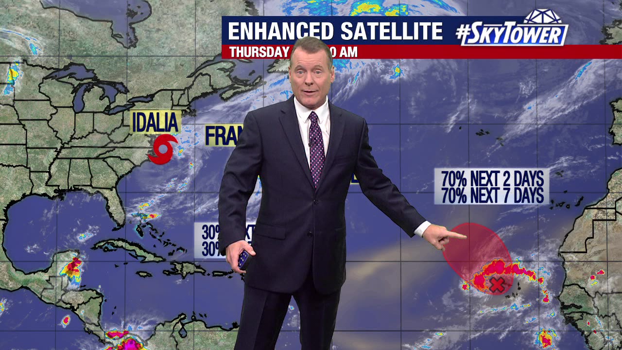 Tropical Storm Jose forms in Atlantic